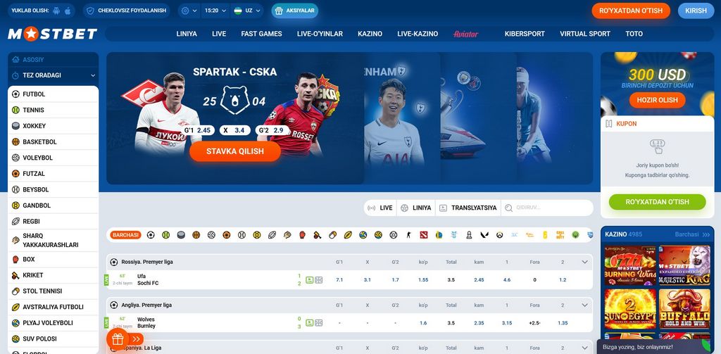 Mostbet Kz: Ыңғайлы және пайдалы спорт ставкалары Спортқа қатысты барлығы Mostbet Kz: Ыңғайлы және пайдалы спорт ставкалары Спортқа қатысты барлығы
